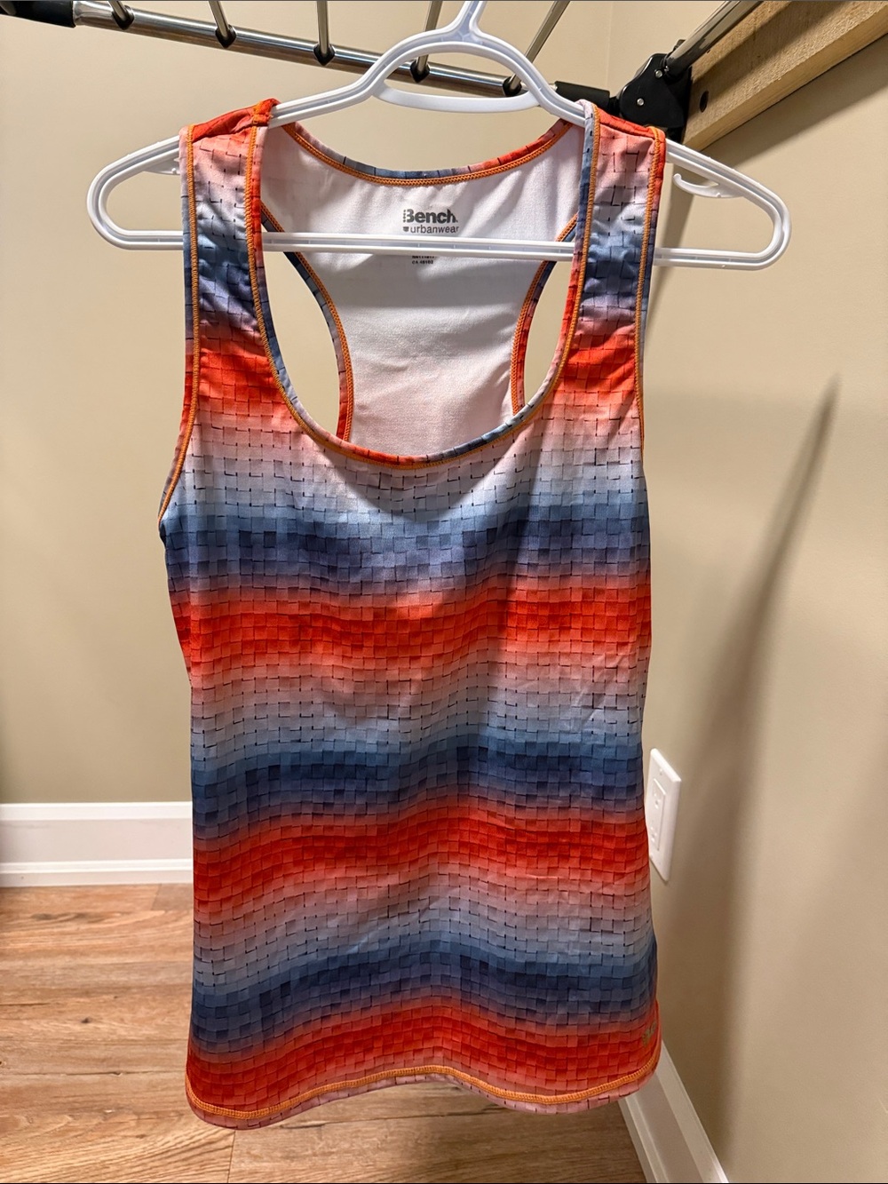Bench Striped Red & Blue Racerback Tank